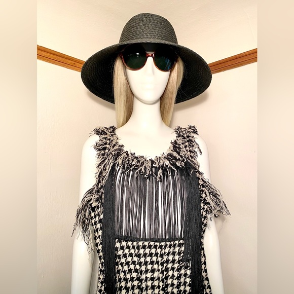 PEPPER Re-Couture Rustic Houndstooth Dress - Picture 9 of 9